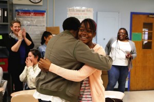 Celebrating the release of his single "My Girl," Diggy Simmons Joins Get Schooled to Make Wishes Come True for students who pledge to stay in school!